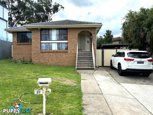 27 Bougainville Avenue BOSSLEY PARK NSW 2176