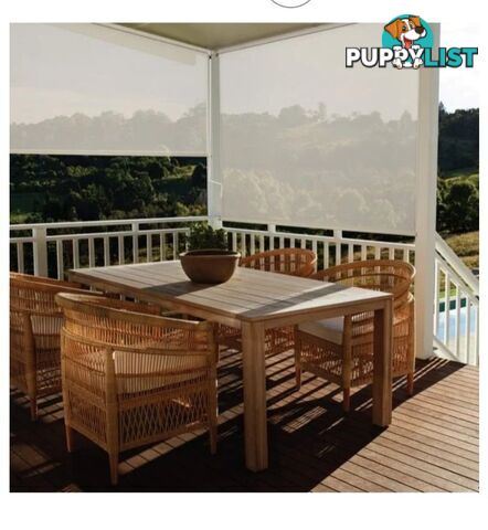 Coolaroo Exterior Blind - 150cm W x 240cm Drop