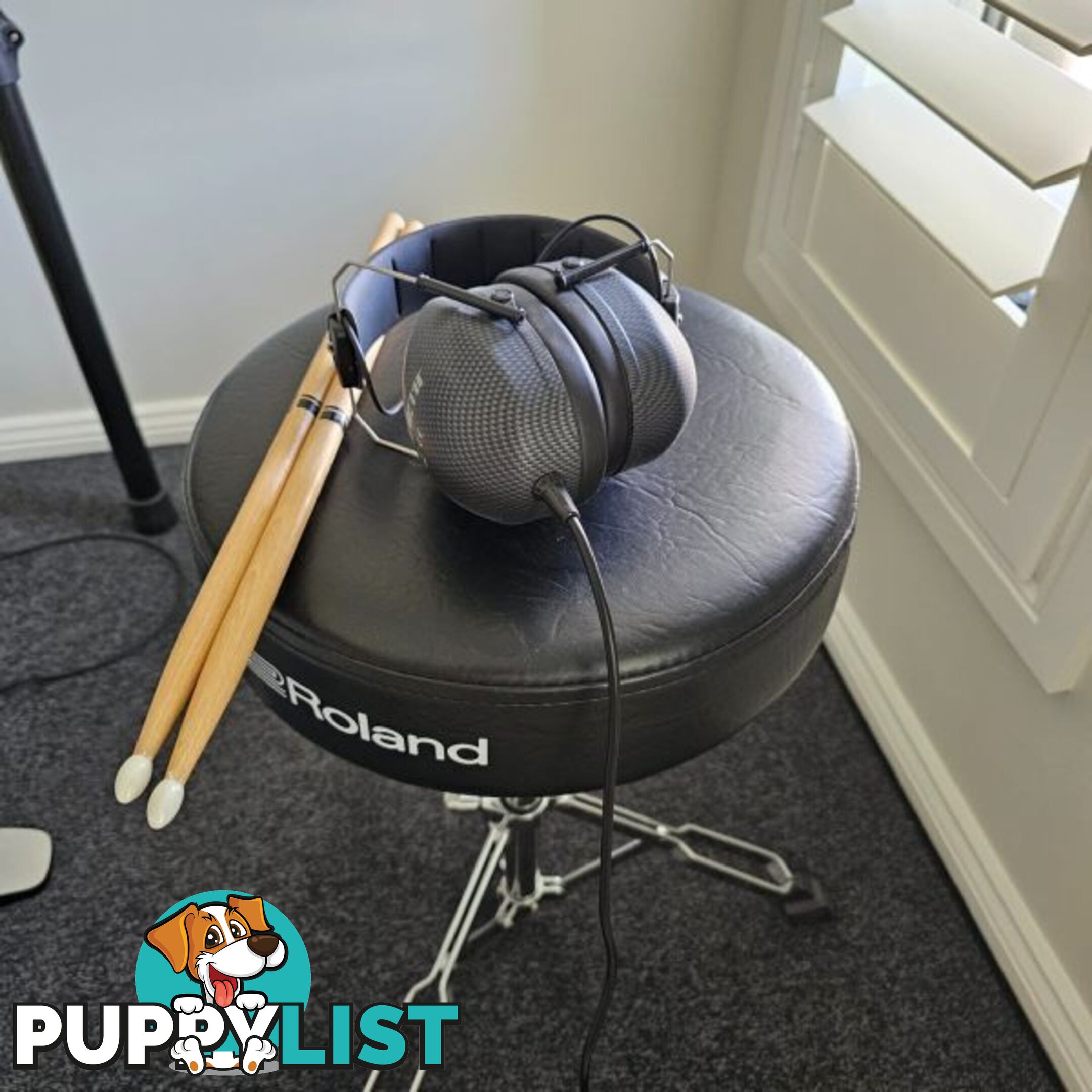 Roland TD07KV Digital V-Drum Kit (Electronic Drum Kit)