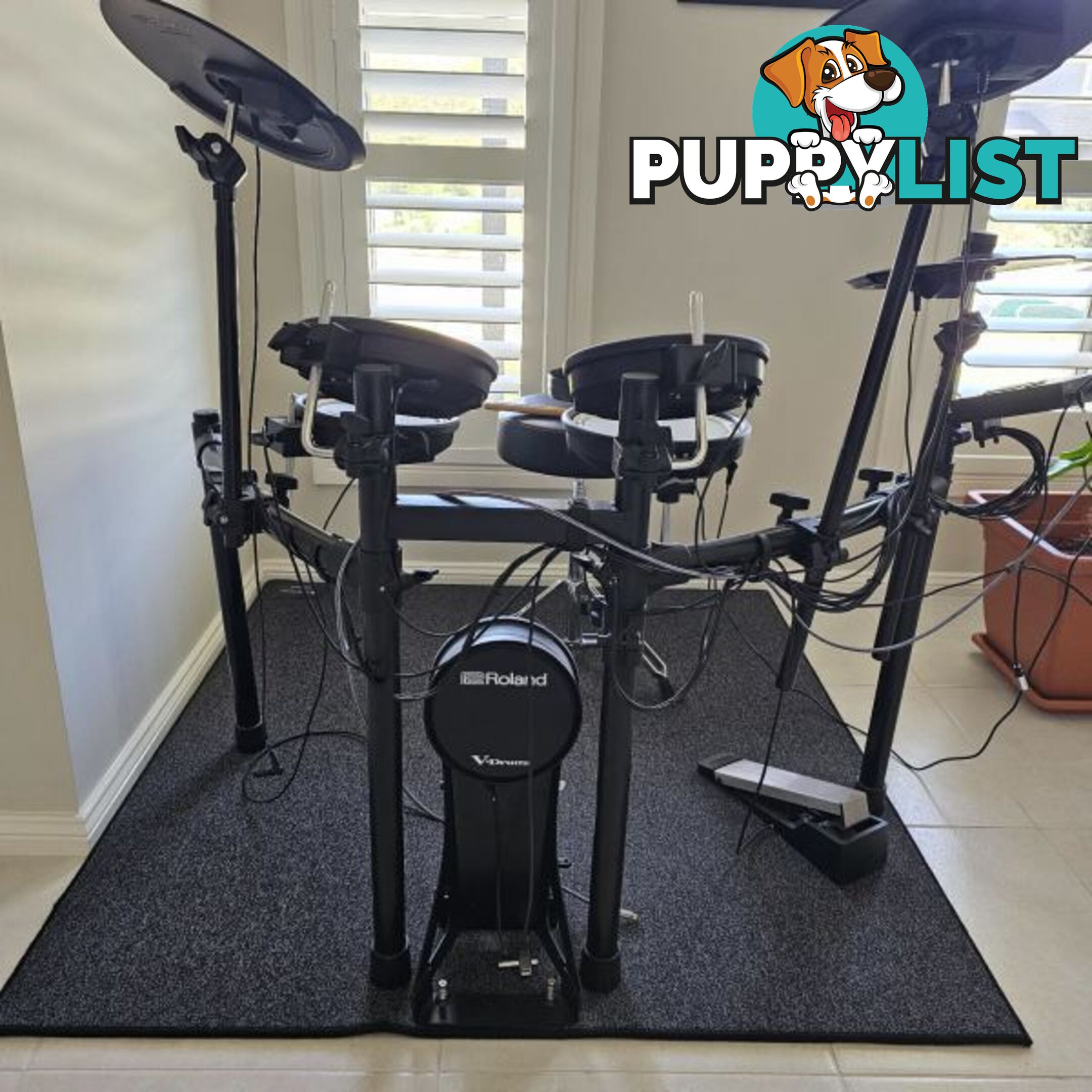 Roland TD07KV Digital V-Drum Kit (Electronic Drum Kit)