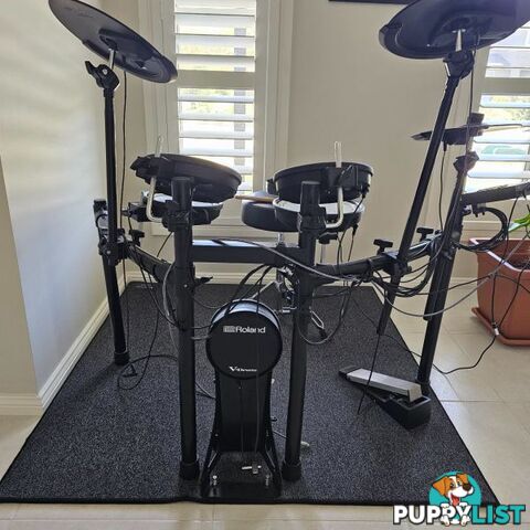 Roland TD07KV Digital V-Drum Kit (Electronic Drum Kit)