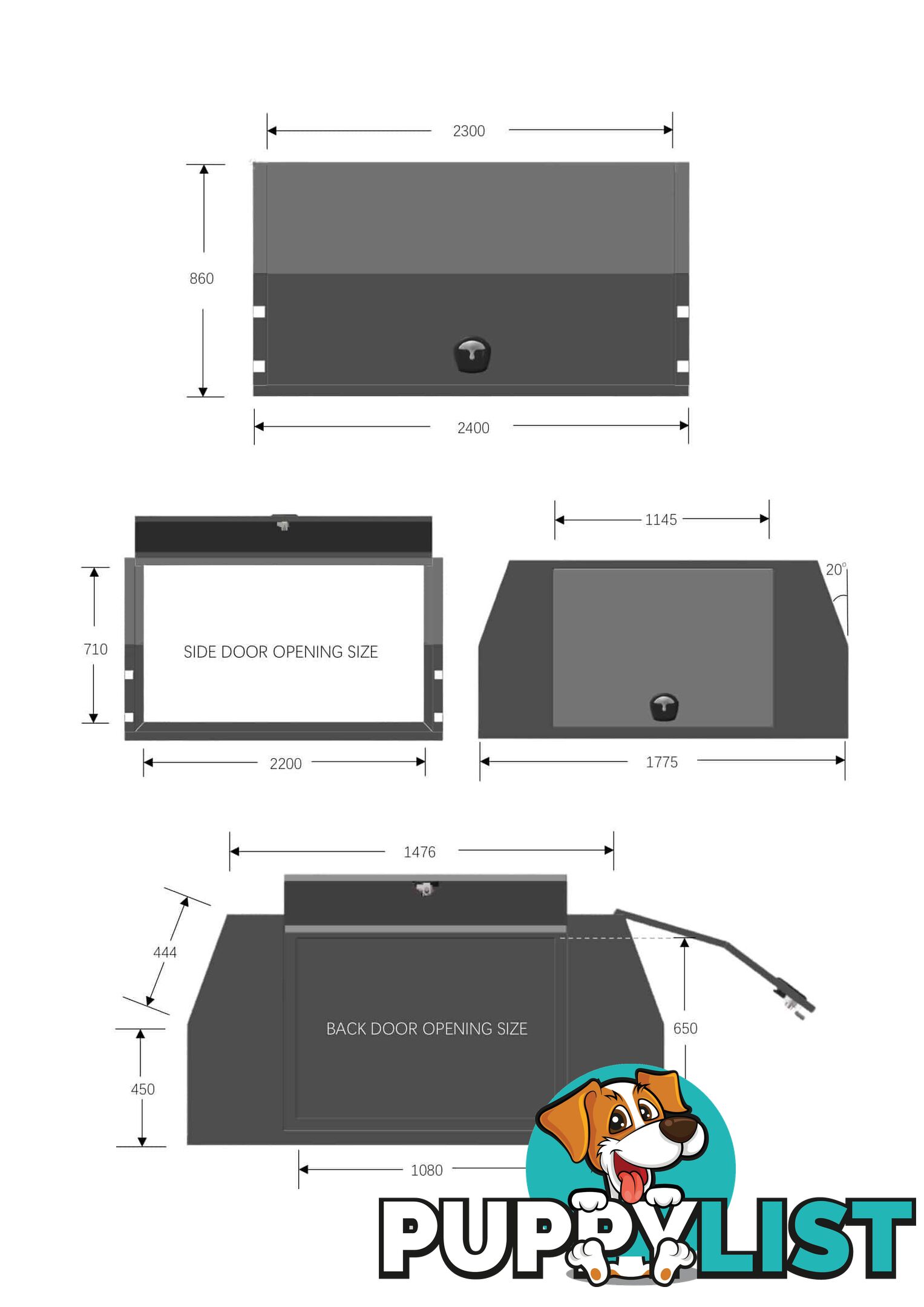 X1-2400 F/P 3 DOORS