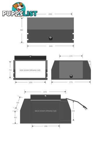 X1-2400 F/P 3 DOORS