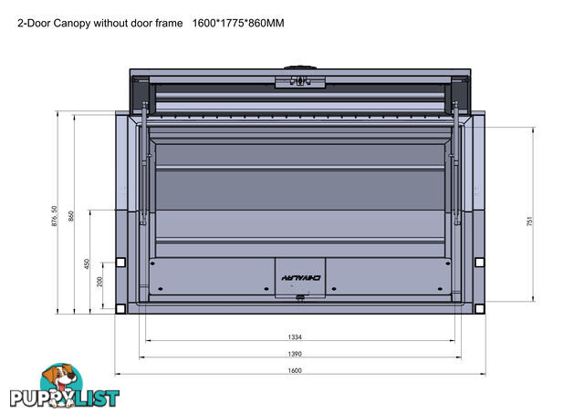 X3-1600 2 DOORS