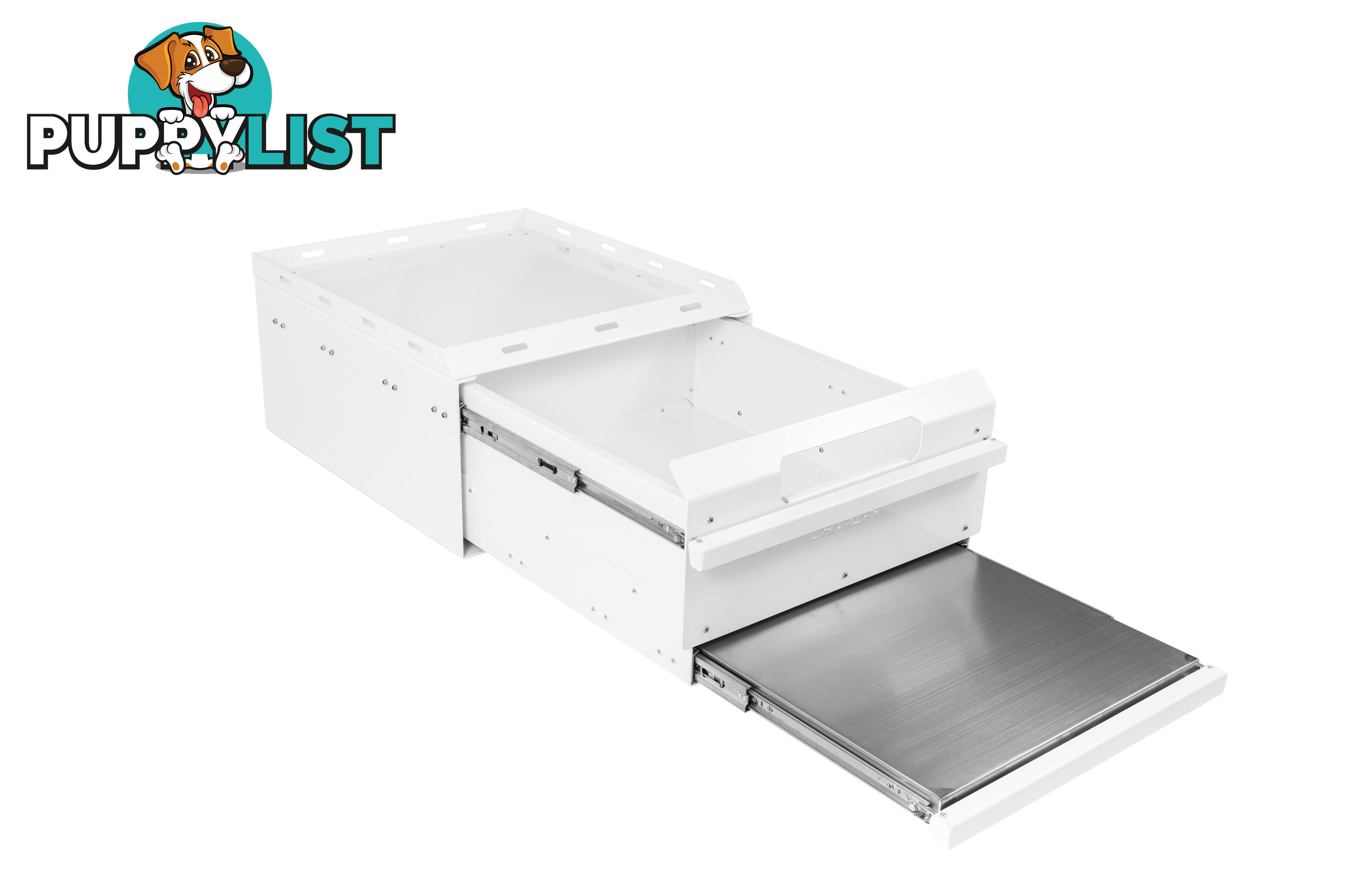 T3/X3 4WD COMBO 1600MM L TRAY AND CANOPY RAW ALLOY