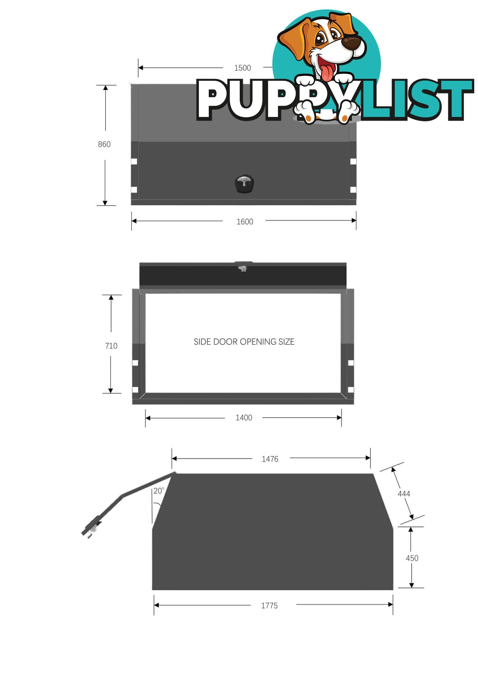 T1/X1 1600MM F/P PART TRAY COMBO DEAL