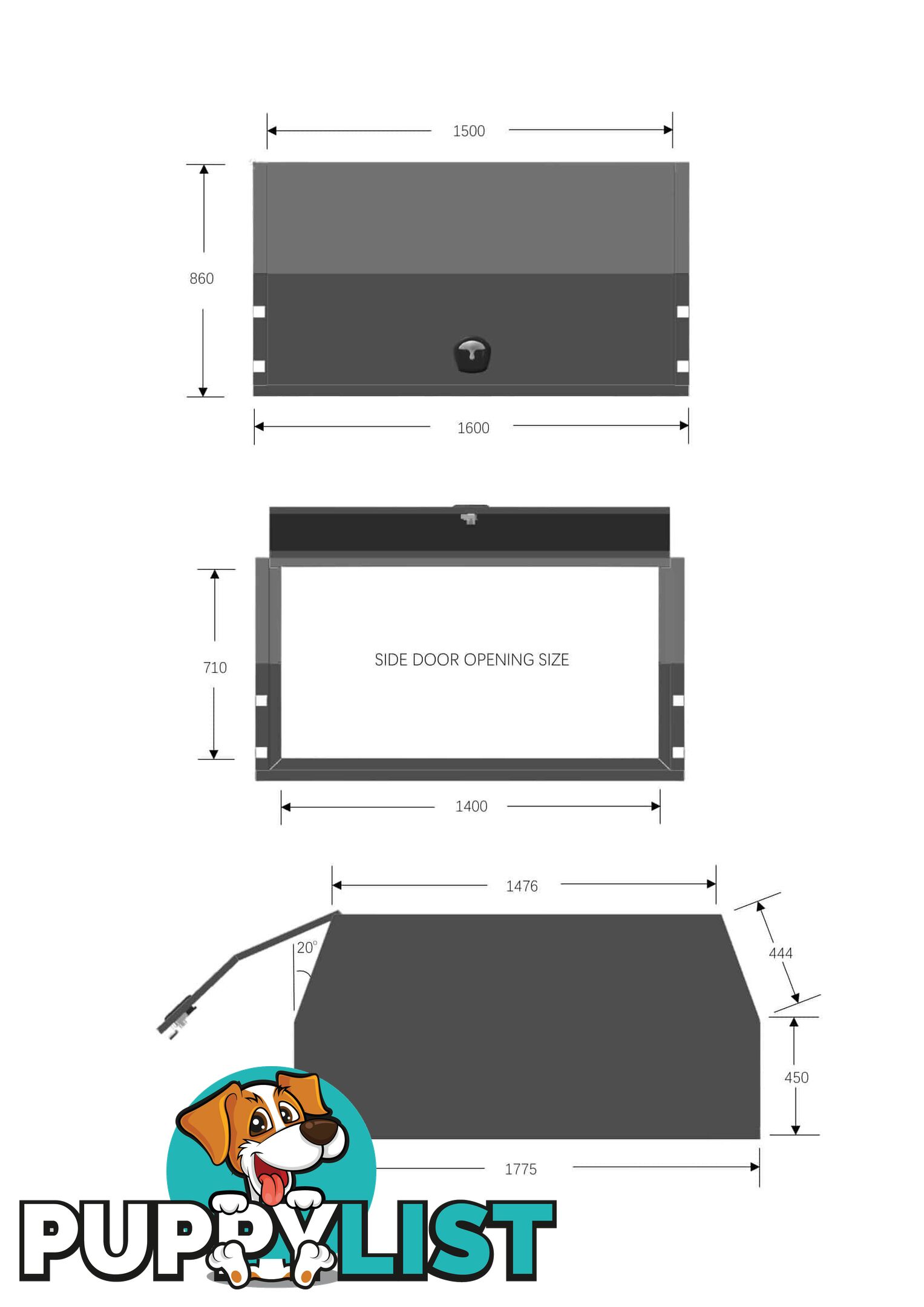 X1-1600 F/P 2 DOORS