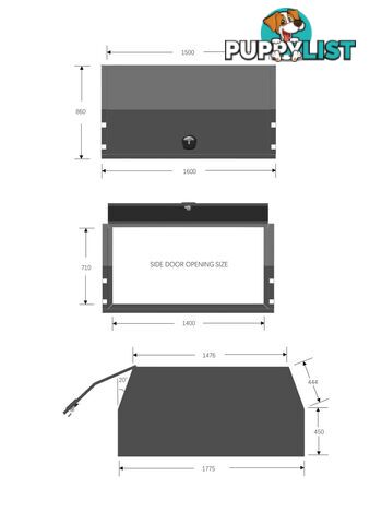 X1-1600 F/P 2 DOORS