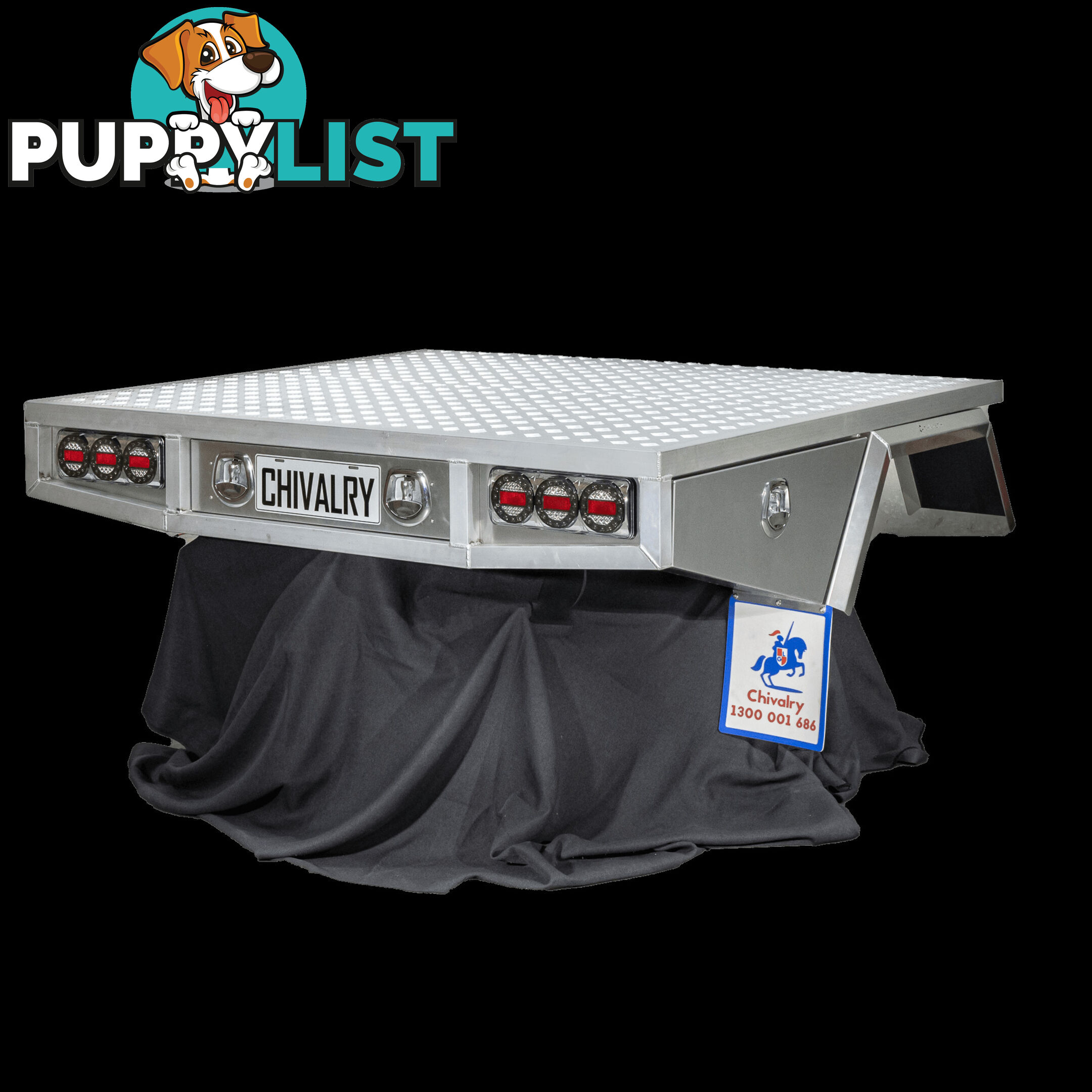 X3 CANOPY FOR TOYOTA LC79 FACTORY TRAY 1650MML 2 DOORS BLACK
