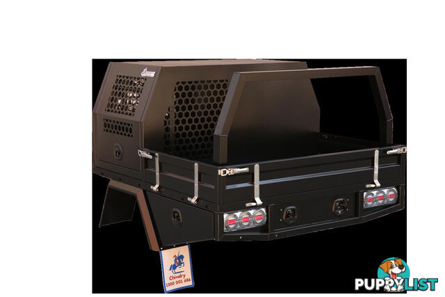 T3-WIDE 1800 DUAL CAB FULL TRAY BLACK