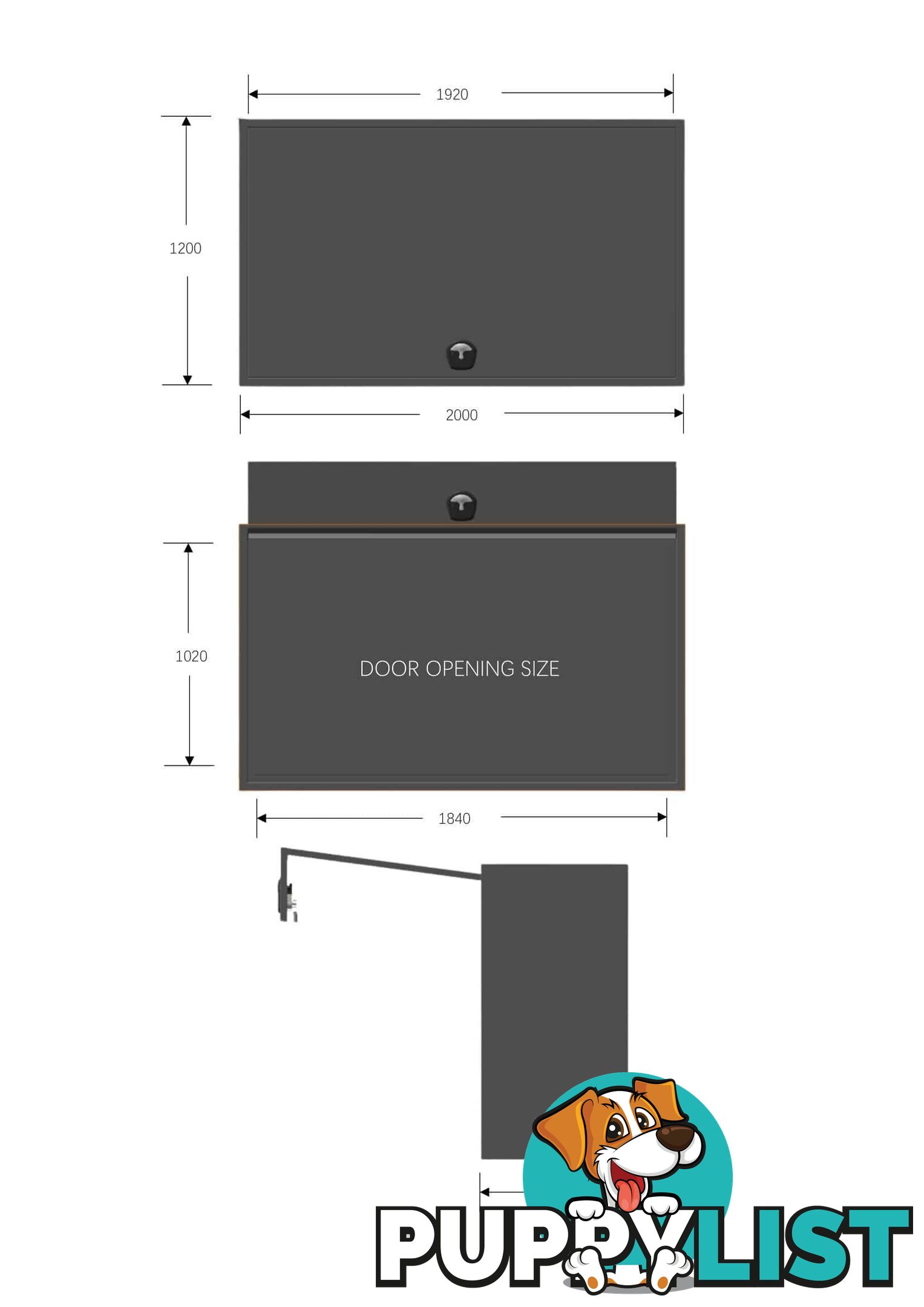 2000 F/P TRUCK TOOLBOX MARINE-GRADE ALLOY