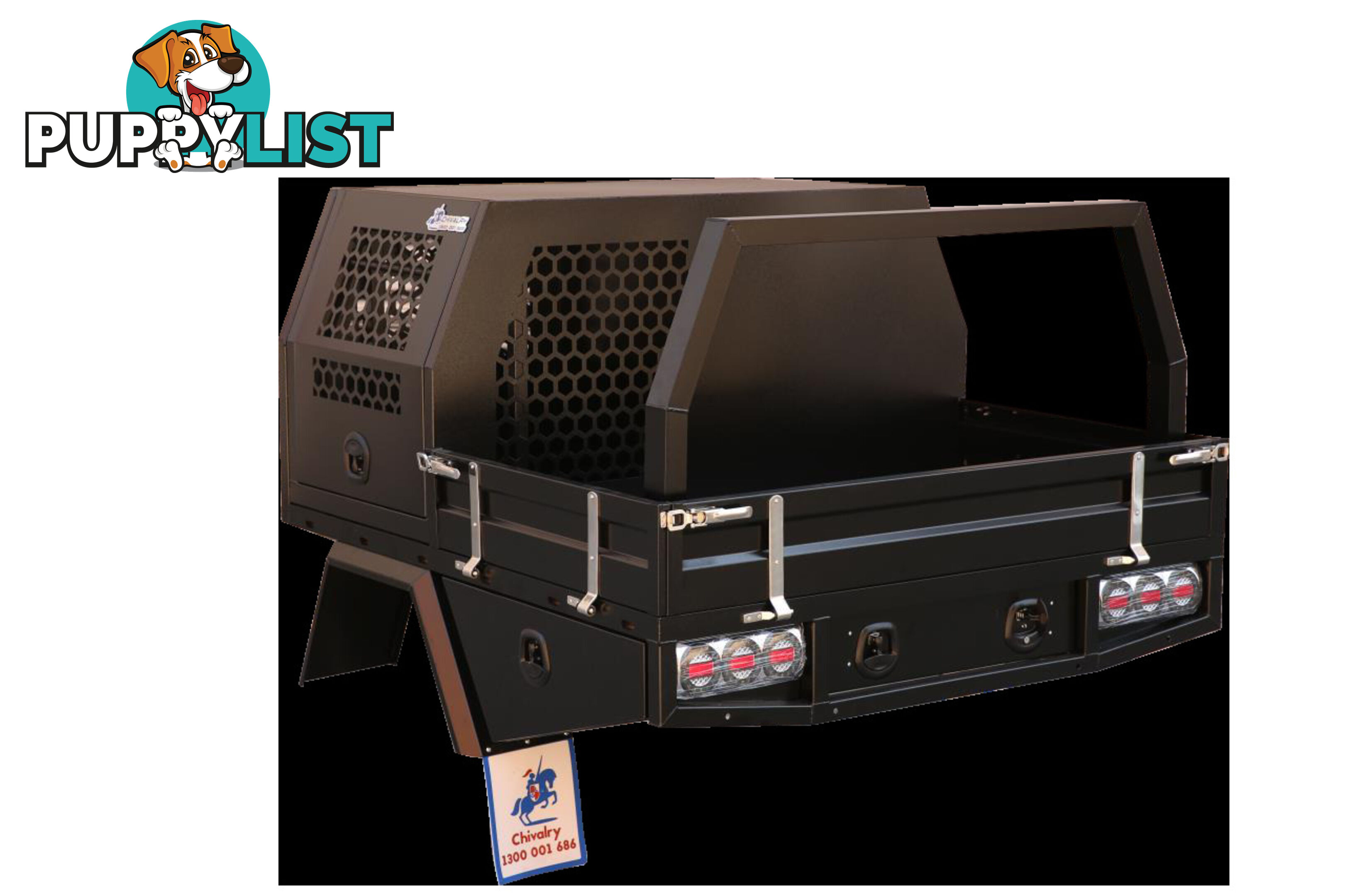 T3-1800 DUAL CAB FULL TRAY BLACK COMBO