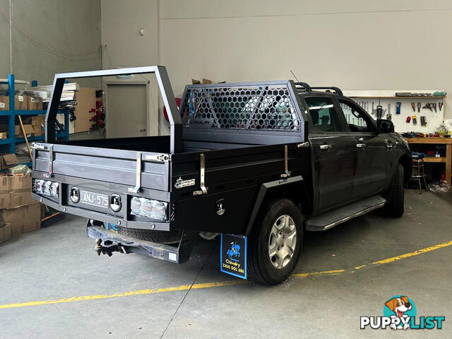 T3-1800 DUAL CAB FULL TRAY BLACK