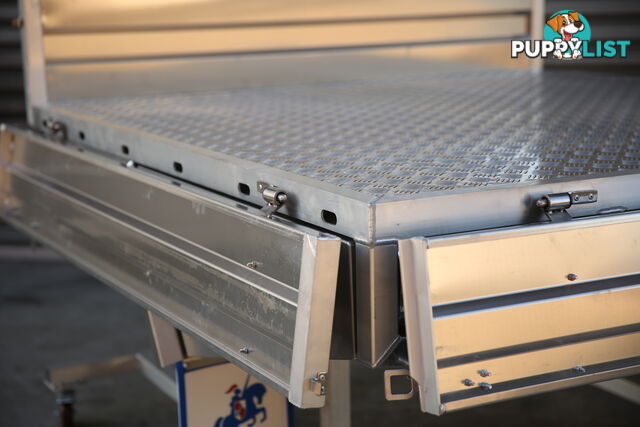 T3-1800 DUAL CAB FULL TRAY BLACK