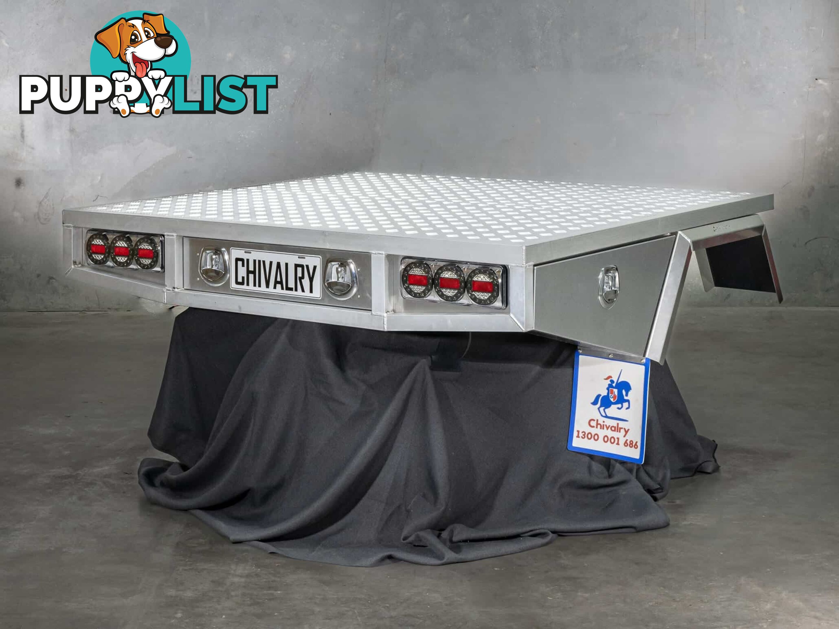 T3-WIDE 1600 DUAL CAB TRAY