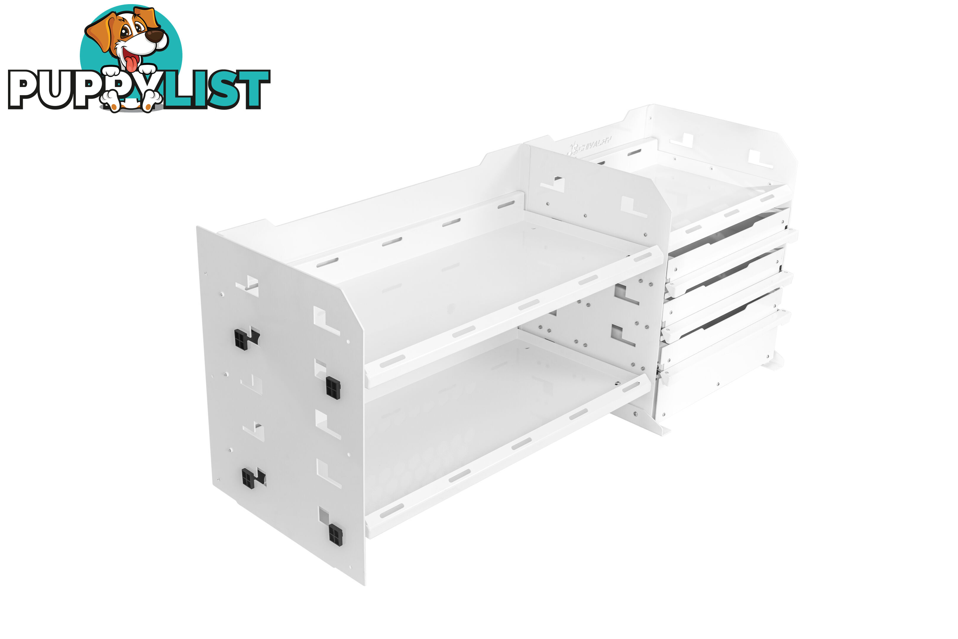 ALUMINIUM DRAWER UNIT 1400MML WHITE