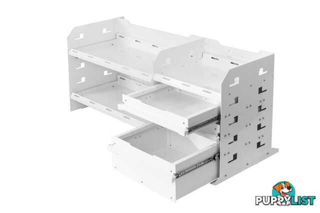 ALUMINIUM DRAWER UNIT 1400MML WHITE