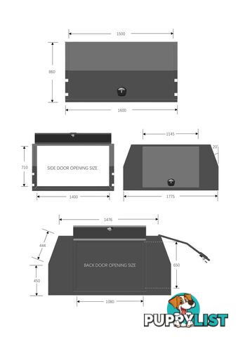 X1-1650 F/P 3 DOORS