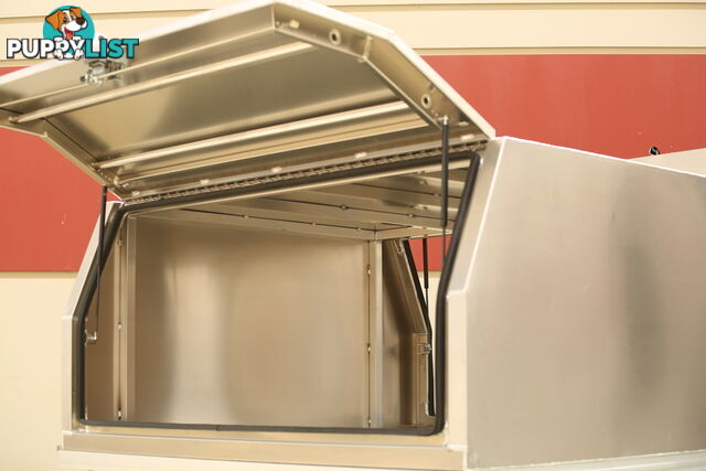 T1/X1 1800MM BLACK CANOPY AND RAW ALLOY TRAY 3 DOORS COMBO