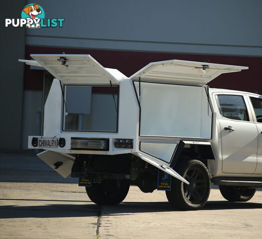 S1 1800MM SERVICE BODY FLAT ALLOY WITH 3 DOOR – WHITE