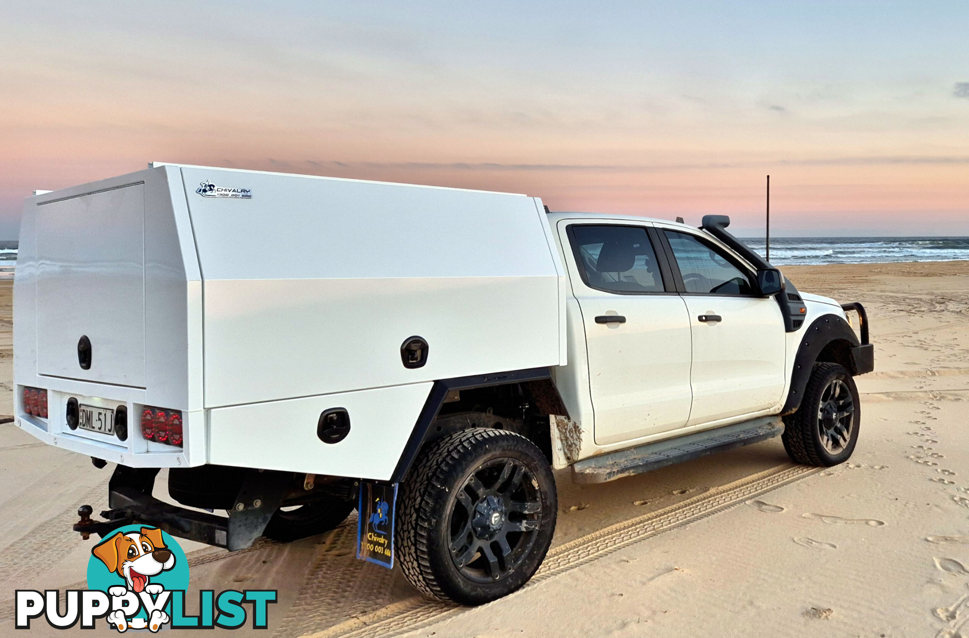 S1 1800MM SERVICE BODY FLAT ALLOY WITH 3 DOOR – WHITE