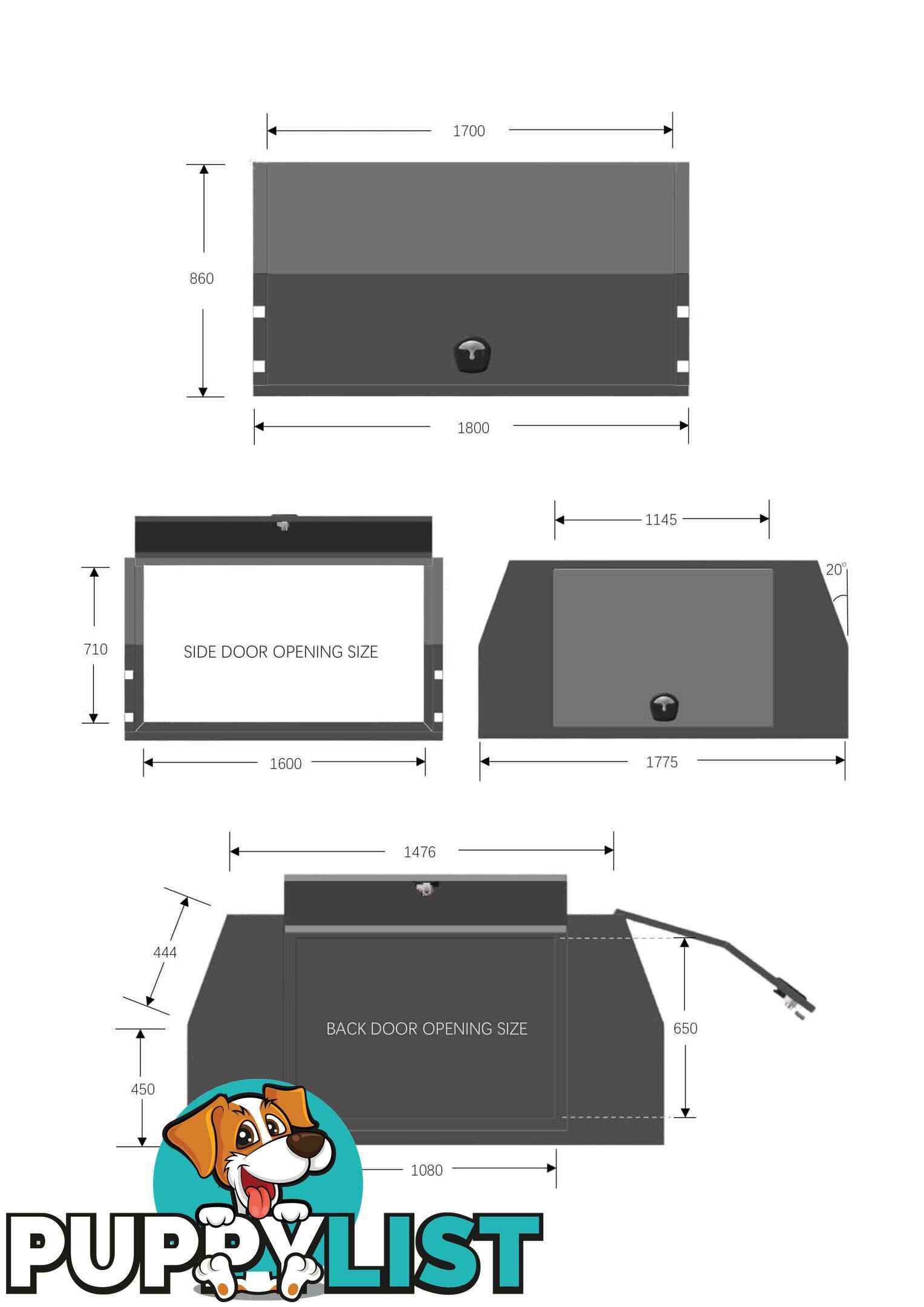 X1-1800 F/P 3 DOORS