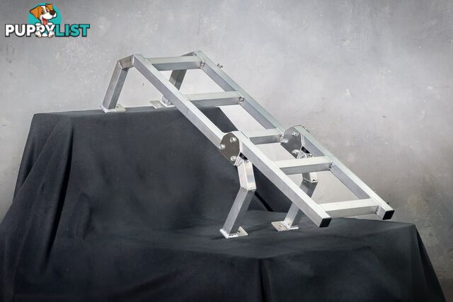 ALUMINIUM CANOPY REAR CLIMBING FOLDING LADDER