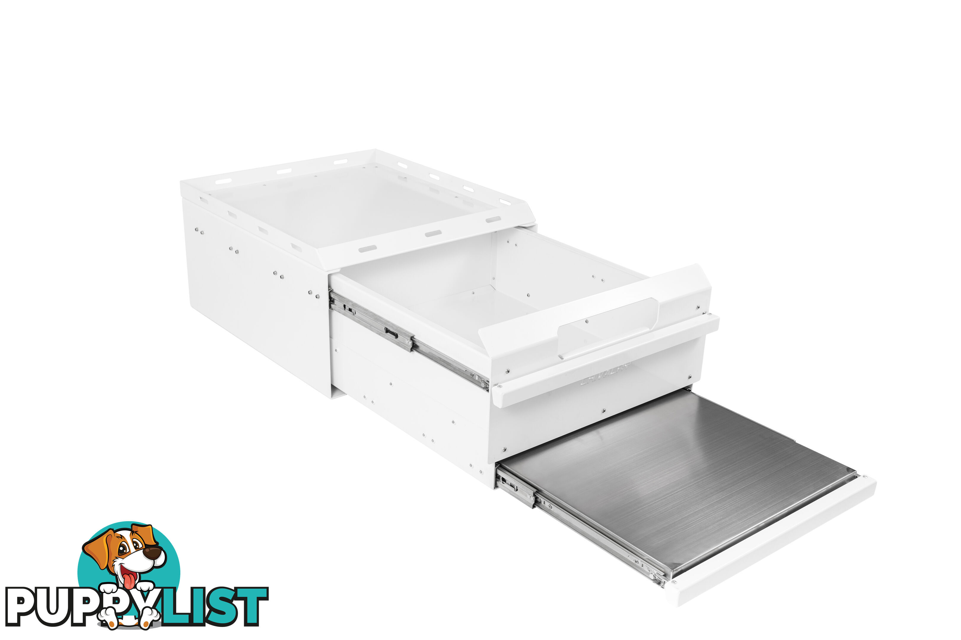 T3/X3 4WD COMBO 1800MM L TRAY AND CANOPY RAW ALLOY