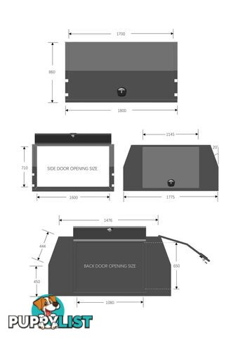 T1/X1 1800MM C/P COMBO DEAL