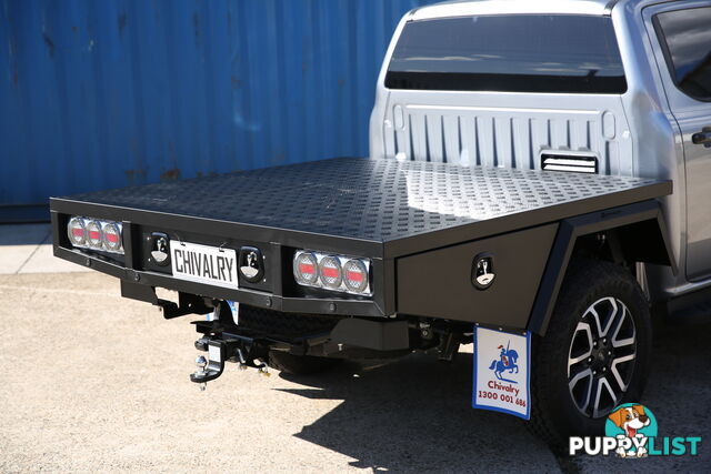 T3-1800 DUAL CAB TRAY BLACK