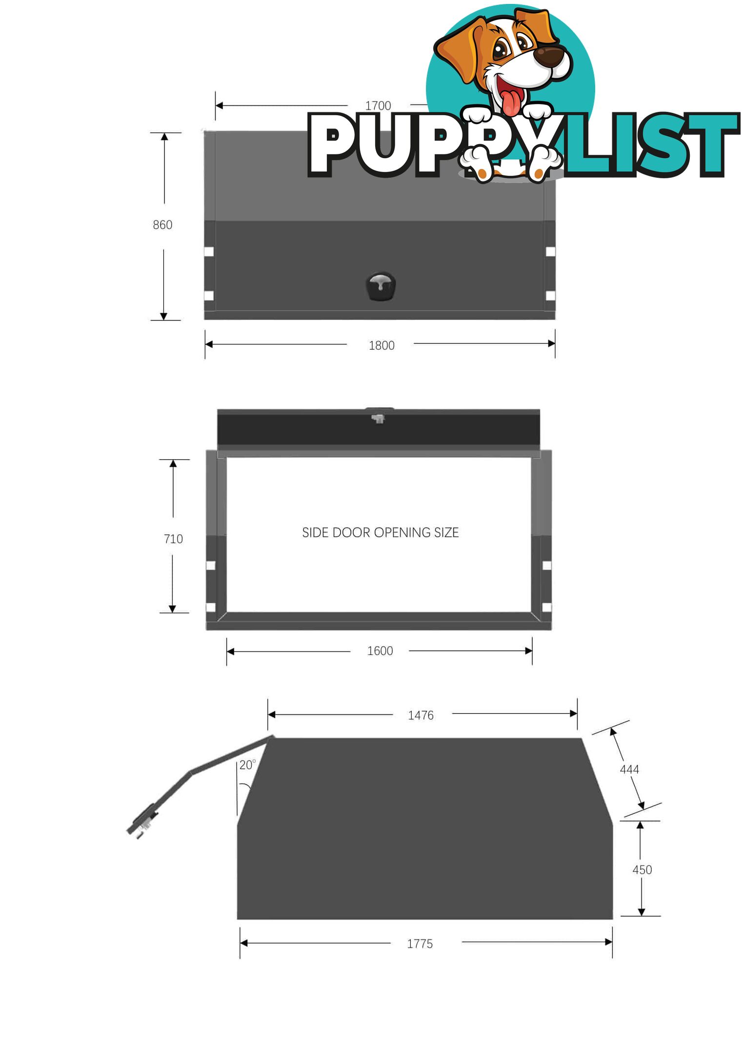 X1-1800 F/P 2 DOORS