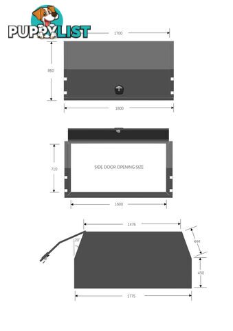 X1-1800 F/P 2 DOORS