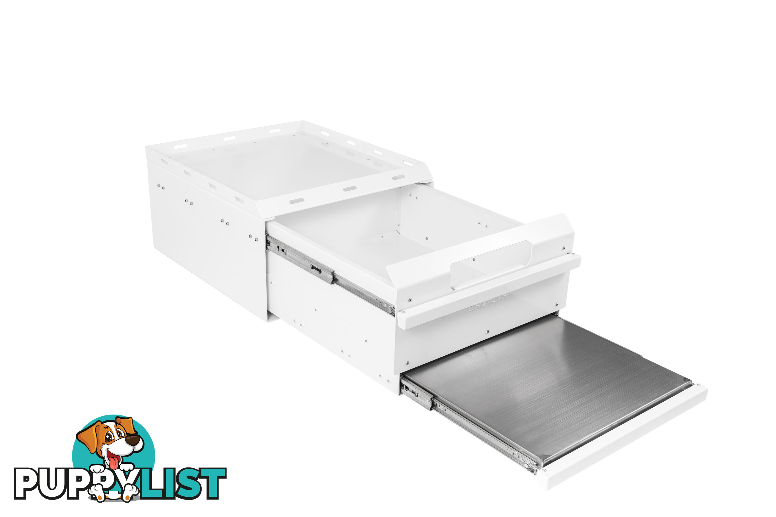 T3/X3 4WD COMBO 1600MM L CANOPY WITH 1800 TRAY RAW ALLOY