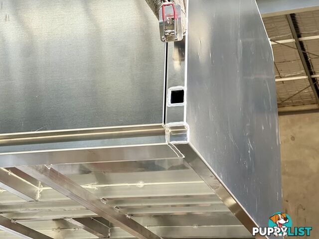 X3 CANOPY FOR TOYOTA LC79 FACTORY TRAY 1600MML 2 DOORS RAW ALLOY