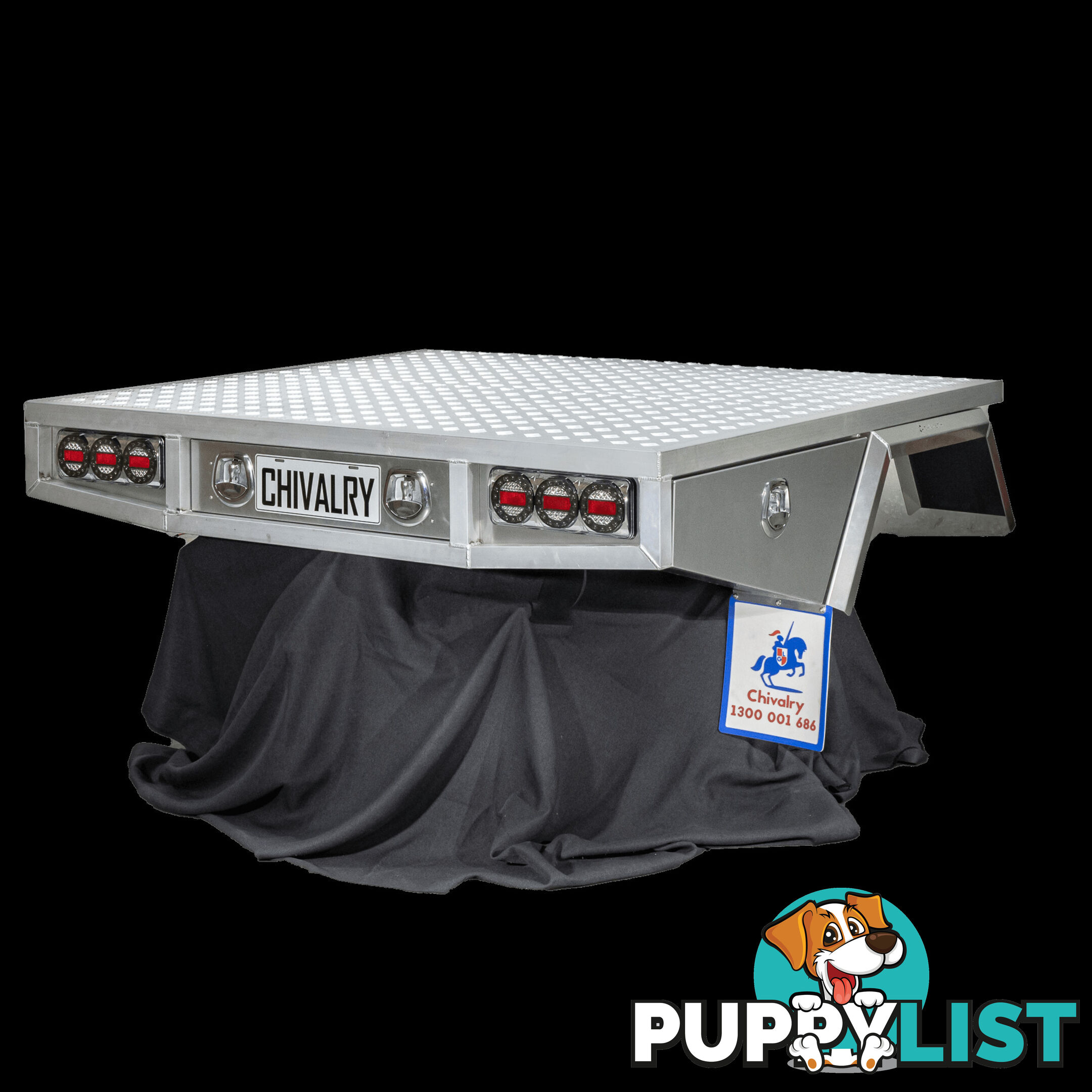 X3 CANOPY FOR TOYOTA LC79 FACTORY TRAY 1600MML 2 DOORS RAW ALLOY