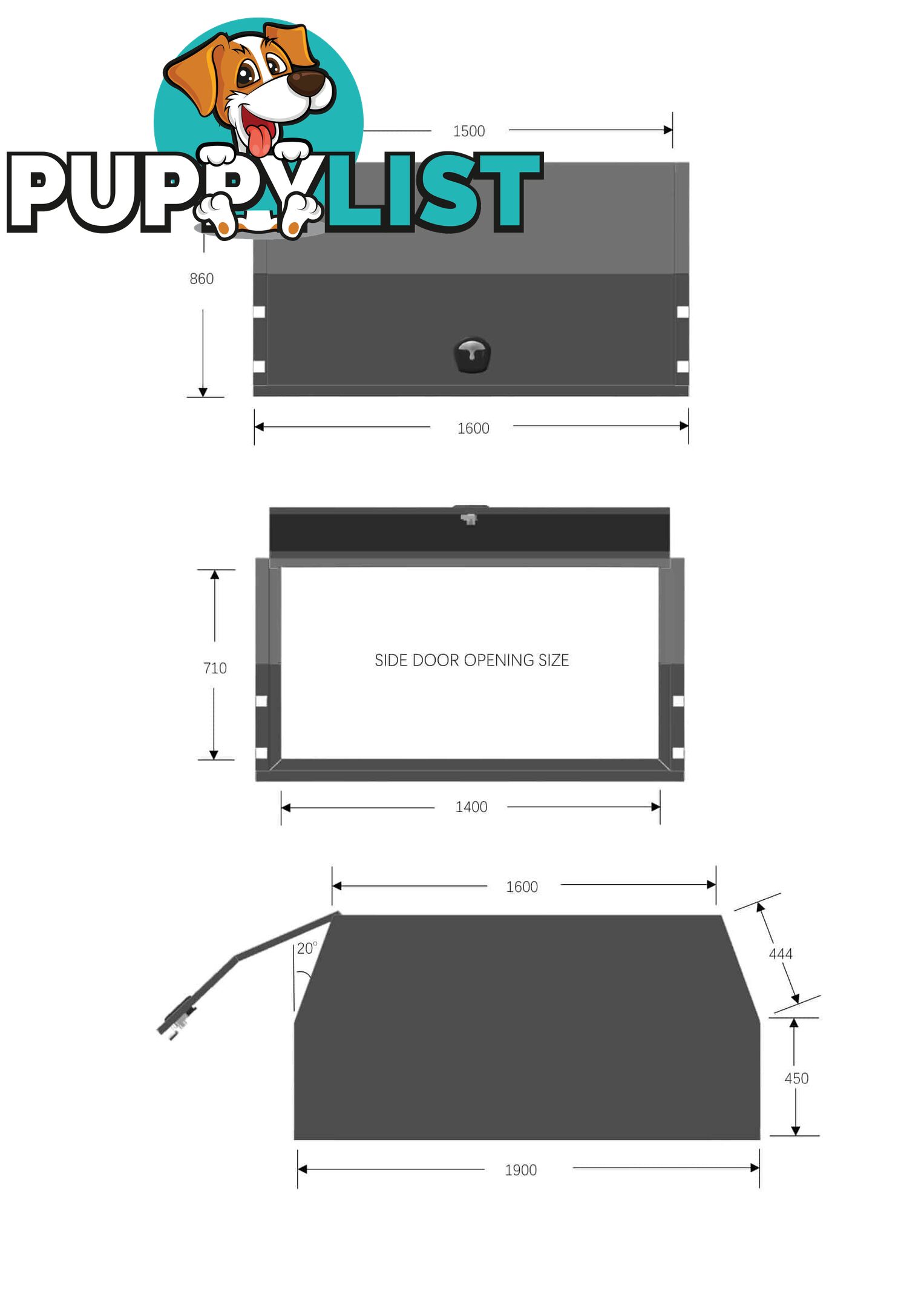 X1-WIDE 1600 F/P 2 DOORS