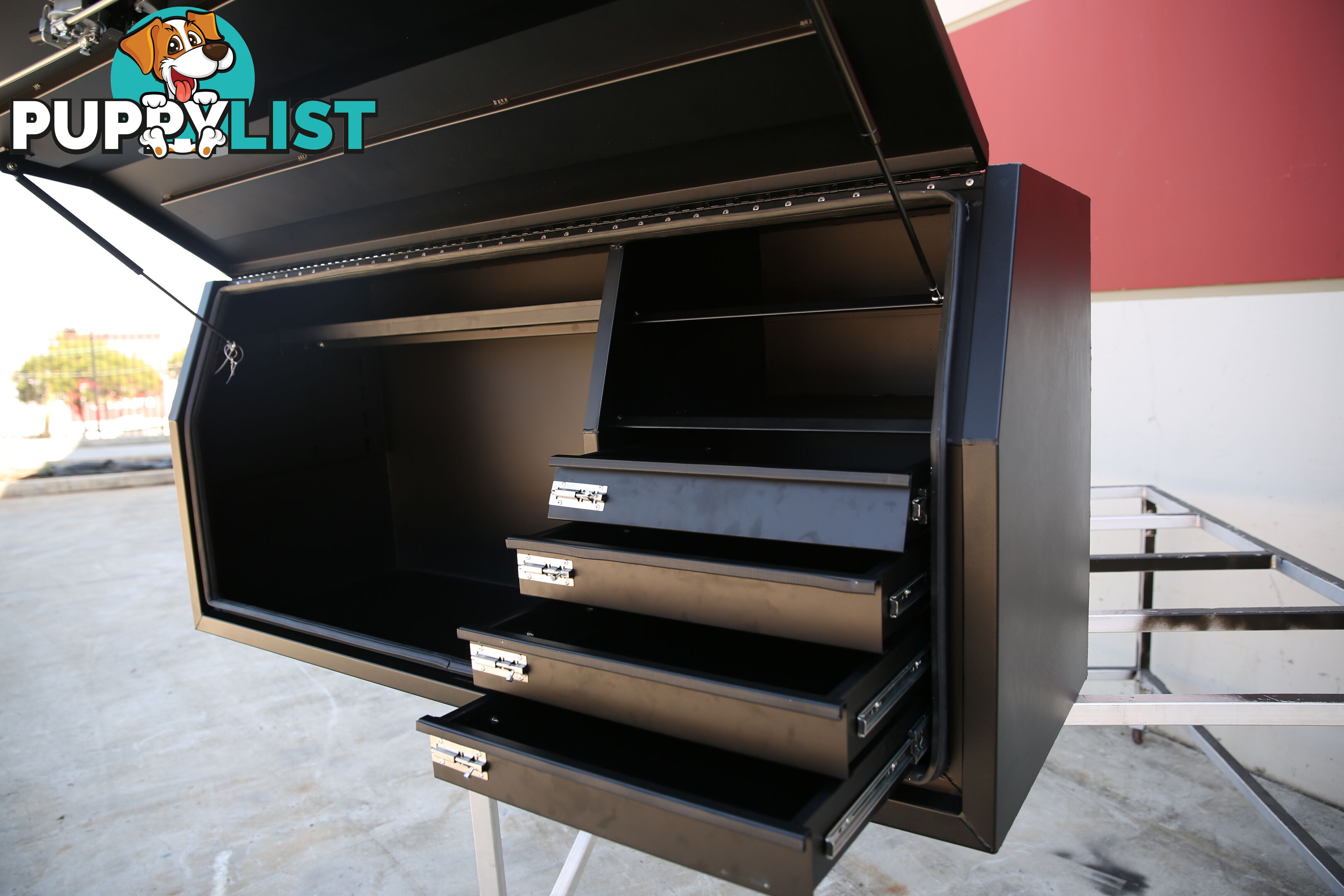 1400 F/P TOOLBOX DRAWER SET BLACK 860H