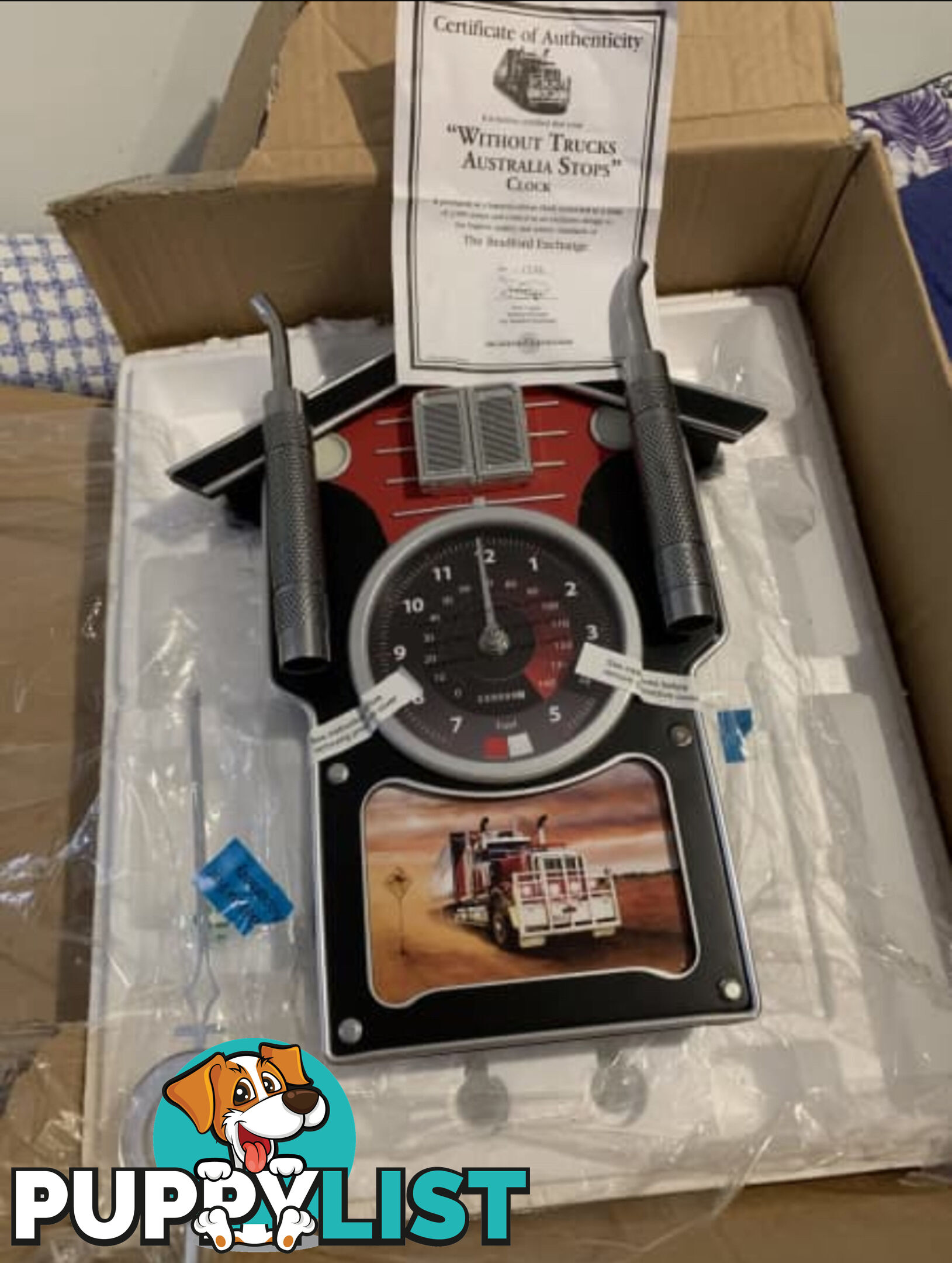 For sale Pendulum truck clock