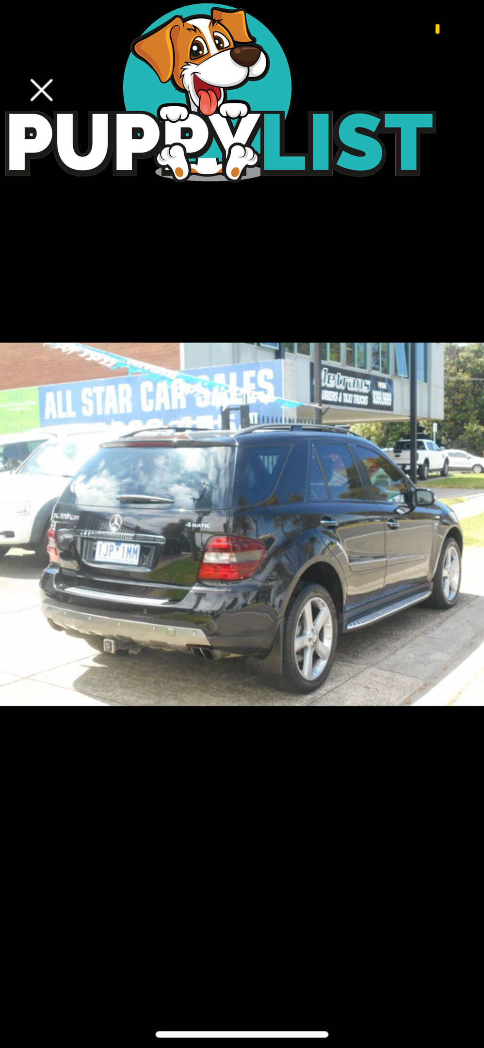 2008 Mercedes-Benz M-Class UNSPECIFIED 4X4 SUV Automatic