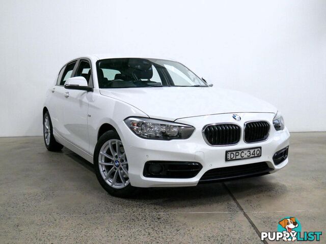 2017 BMW 1 18ISPORTLINE F20LCIMY17 5D HATCHBACK