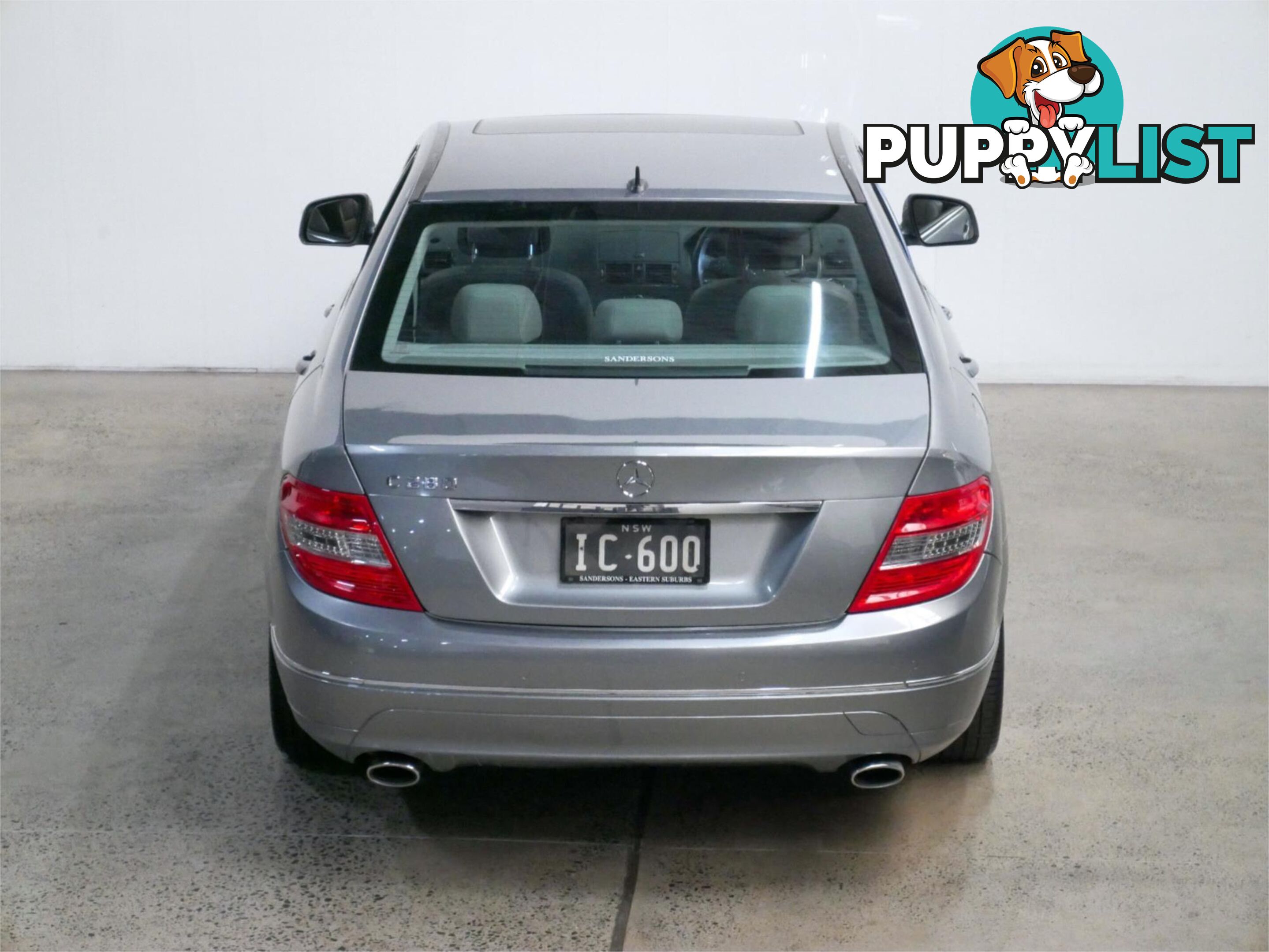 2007 MERCEDES-BENZ C280 ELEGANCE W204 4D SEDAN