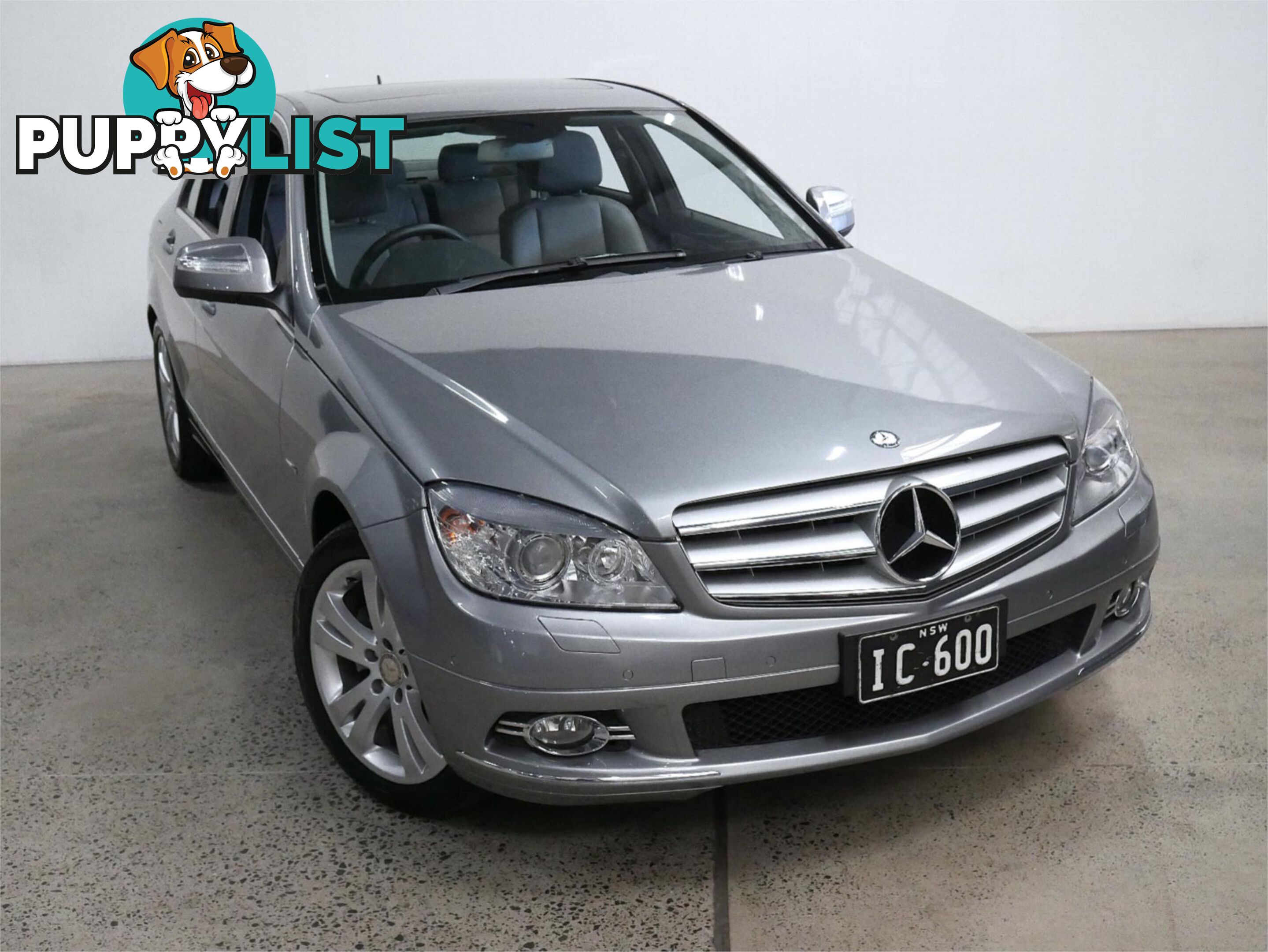 2007 MERCEDES-BENZ C280 ELEGANCE W204 4D SEDAN