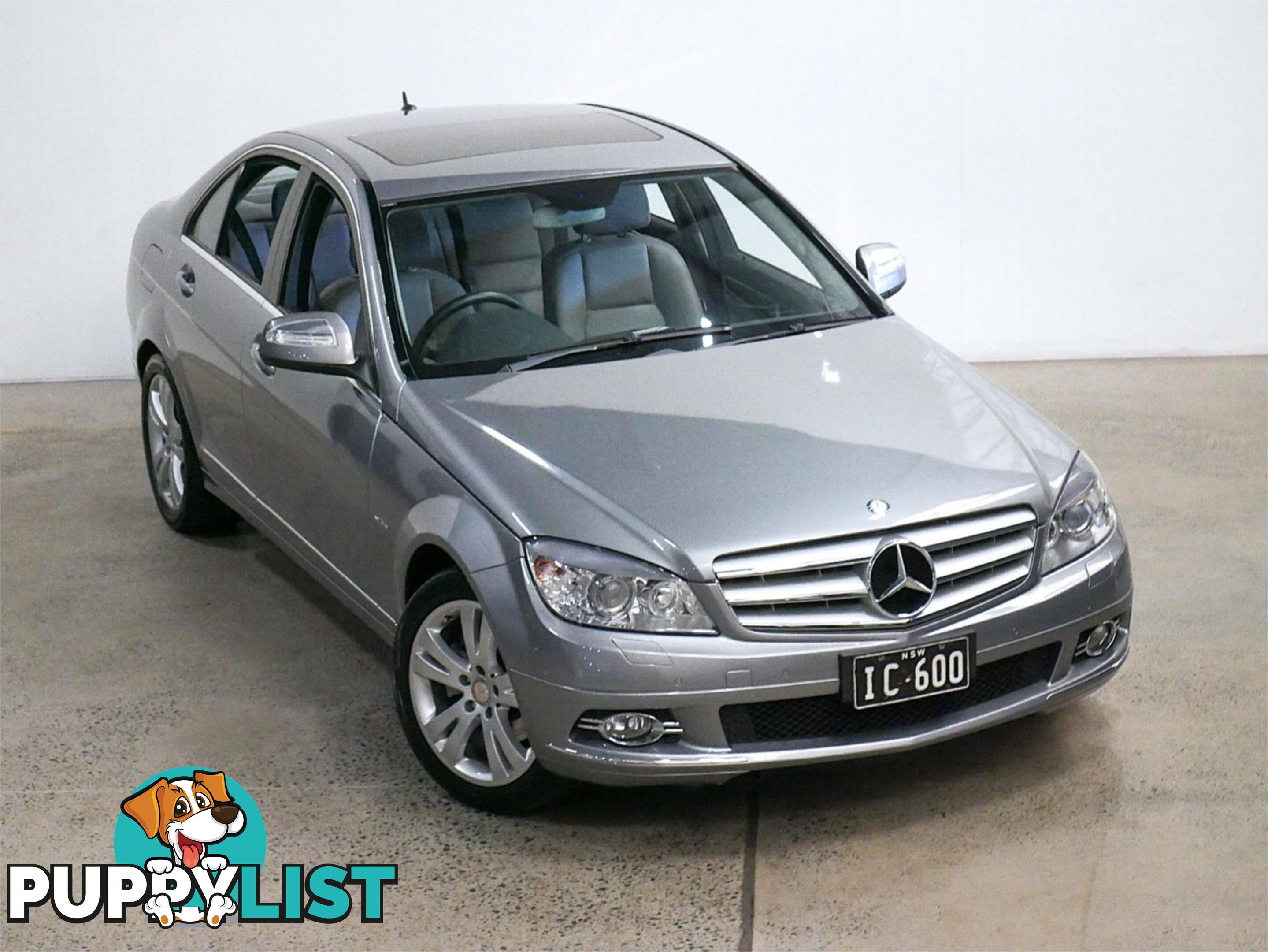 2007 MERCEDES-BENZ C280 ELEGANCE W204 4D SEDAN
