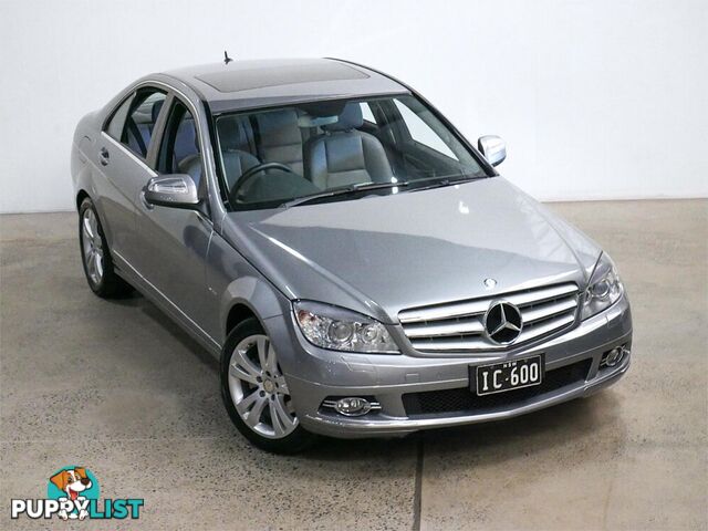 2007 MERCEDES-BENZ C280 ELEGANCE W204 4D SEDAN