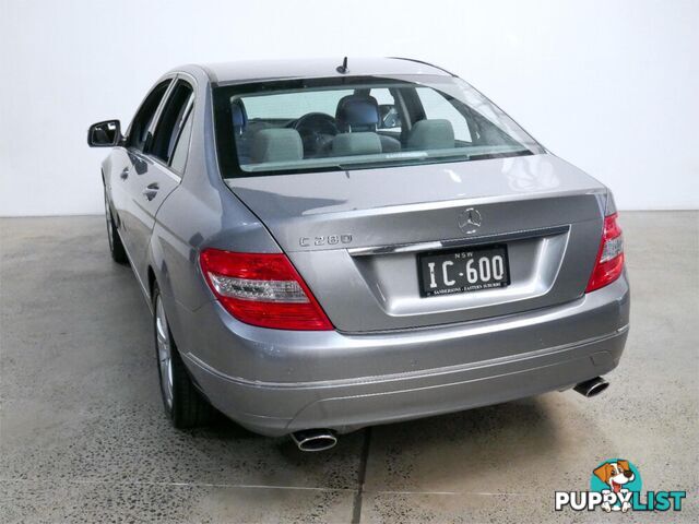 2007 MERCEDES-BENZ C280 ELEGANCE W204 4D SEDAN
