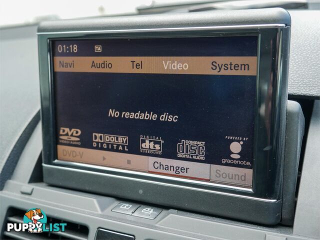2007 MERCEDES-BENZ C280 ELEGANCE W204 4D SEDAN