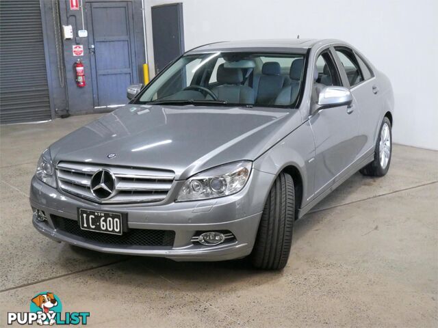 2007 MERCEDES-BENZ C280 ELEGANCE W204 4D SEDAN