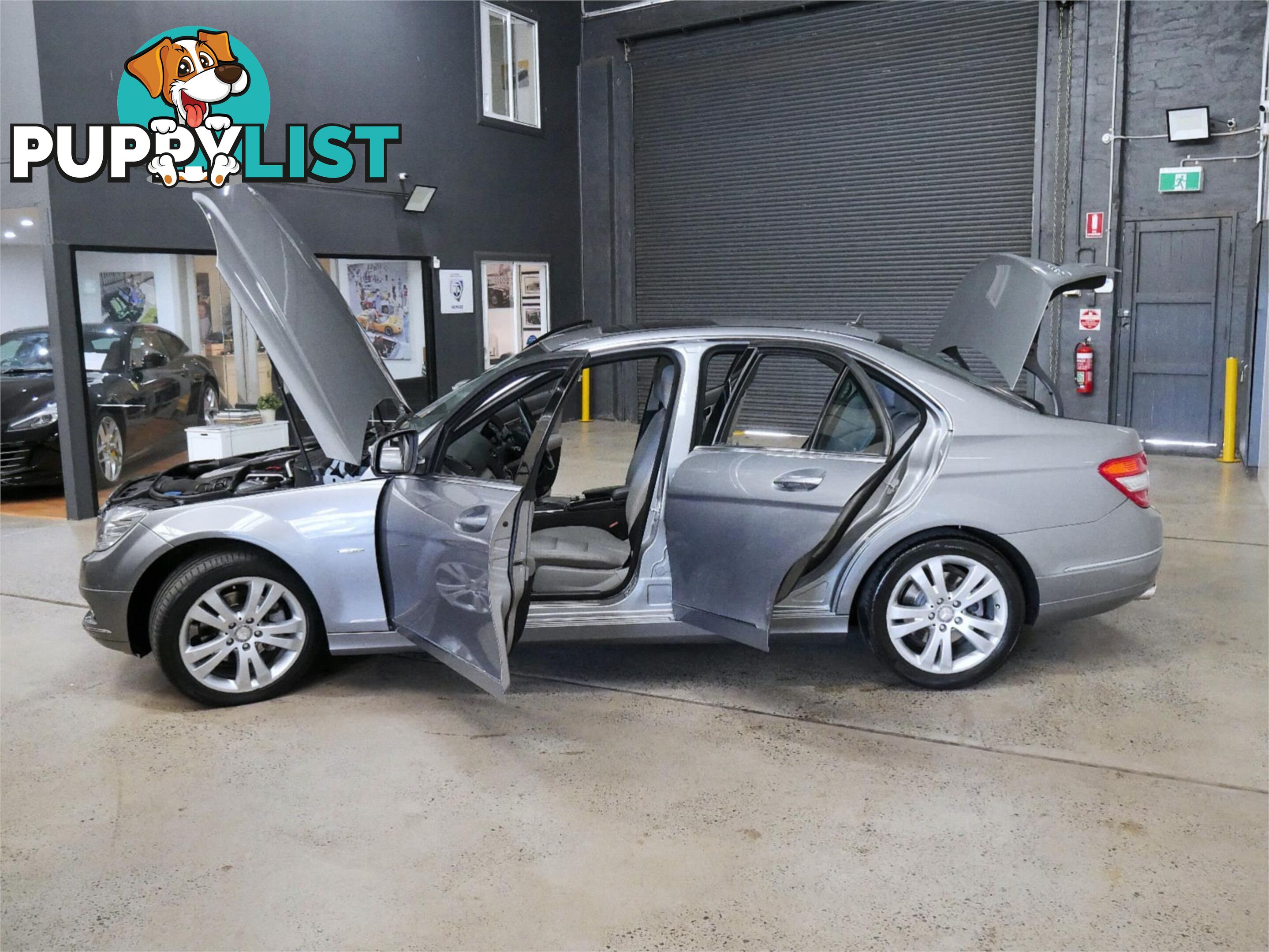 2007 MERCEDES-BENZ C280 ELEGANCE W204 4D SEDAN