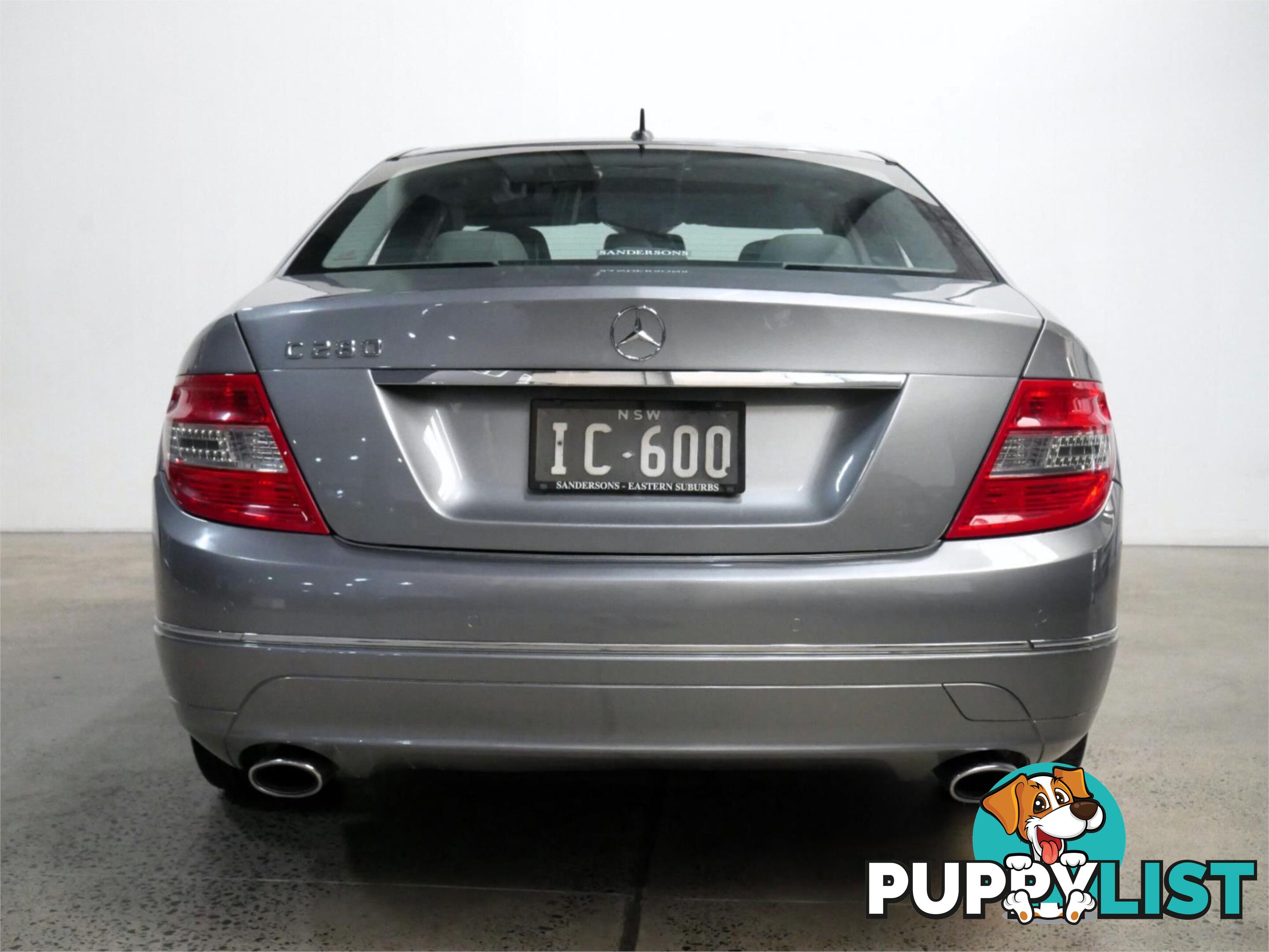 2007 MERCEDES-BENZ C280 ELEGANCE W204 4D SEDAN