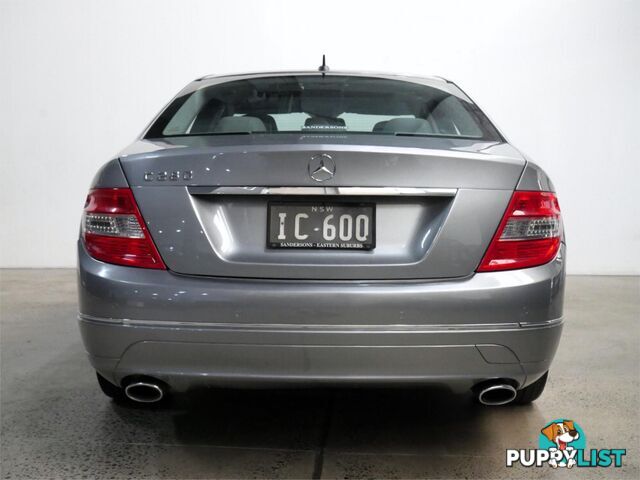 2007 MERCEDES-BENZ C280 ELEGANCE W204 4D SEDAN